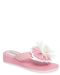 Jeffrey Campbell Itopia Fringed Wedge Flip Flop