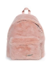 Pink Fur Backpack