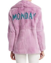 Alberta Ferretti Fur Monday Jacket