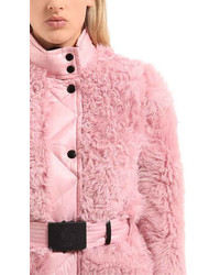Moncler La Chapelle Fur Down Coat
