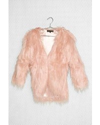 Nasty Gal Fairy Floss Faux Fur Coat