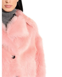 Rochas Shearling Fur Coat
