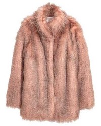 H&M Short Faux Fur Coat