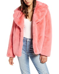 Kendall & Kylie Faux Fur Jacket