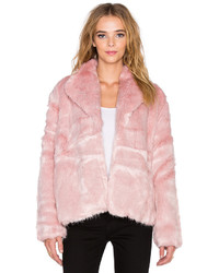 State Of Being Powderpuff Faux Fur Coat