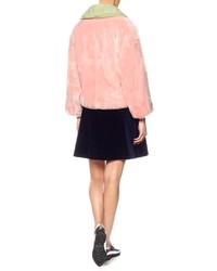Pippa Vivetta Pink Faux Fur Jacket
