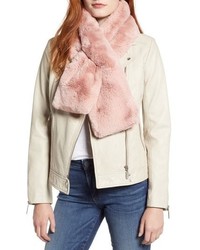 Ted Baker London Faux Fur Pull Through Scarf