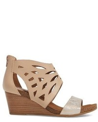 Sofft Mystic Perforated Wedge Sandal