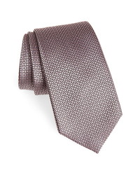 Ermenegildo Zegna Micro Geometric Silk Tie