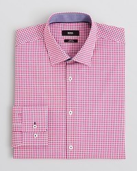 hugo boss pink dress shirt