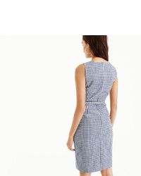 J.Crew Tall Belted Gingham Dress