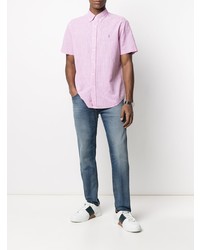 Polo Ralph Lauren Short Sleeve Checked Cotton Shirt