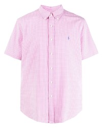 Polo Ralph Lauren Short Sleeve Checked Cotton Shirt