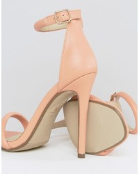 Missguided Barely There Heeled Sandal