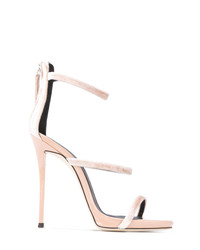 Giuseppe Zanotti Design Harmony Velvet Sandals