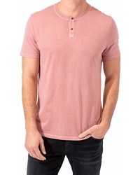 Threads 4 Thought Draco Mineral Wash Cotton Blend Henley In Sequoia At Nordstrom
