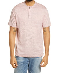 Bugatchi Stripe Henley T Shirt