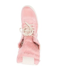 Rick Owens Ankle Length Lace Up Sneakers