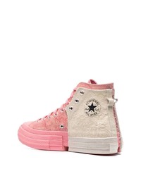 Converse Patchwork High Top Sneakers