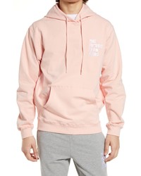 The Future is on Mars Logo Pullover Hoodie In Peach Melba At Nordstrom