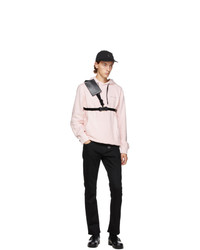 1017 Alyx 9Sm Pink Double Logo Hoodie
