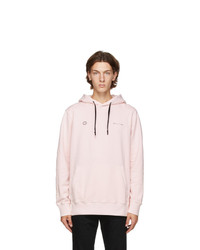1017 Alyx 9Sm Pink Double Logo Hoodie