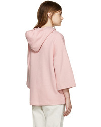 YMC Pink French Terry Hoodie