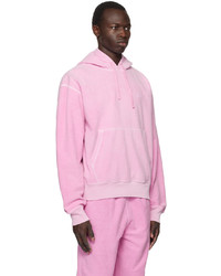 Stussy Pink Inside Out Hoodie