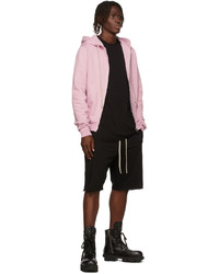 Rick Owens DRKSHDW Pink Jason Hoodie