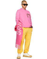 Jacquemus Pink Le Sweatshirt Desenho Hoodie