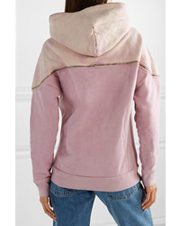 TRE by Natalie Ratabesi The Aaliyah Convertible D Cotton Jersey Hoodie