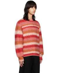 Wooyoungmi Red Striped Sweater