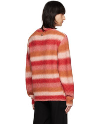 Wooyoungmi Red Striped Sweater