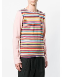 Comme Des Garçons Shirt Boys Striped Jumper