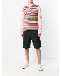 Comme Des Garçons Shirt Boys Striped Jumper