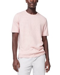 Faherty Cloud Stripe Cotton Modal T Shirt In Rose Cream Stripe At Nordstrom