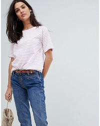 MiH Jeans High Neck Stripe Top