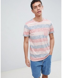 Jack & Jones Originals T Shirt With Marl Stripe
