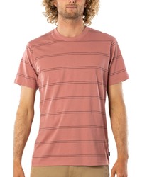 Rip Curl Plain Stripe Cotton T Shirt
