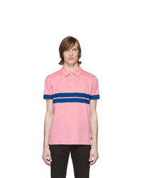 Ps By Paul Smith Pink Stripe Sport Polo