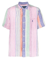 Polo Ralph Lauren Striped Short Sleeve Linen Shirt
