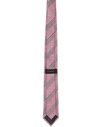 Ermenegildo Zegna Pink Double Texture Tie