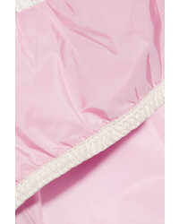 Prada Hooded Shell Jacket Baby Pink