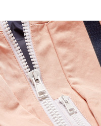 Acne Studios Panelled Shell And Cotton Twill Hooded Jacket