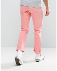 Tommy Jeans 90s Straight Fit Jeans M17 In Pink