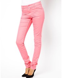 Cheap Monday Skinny Jeans In Pink