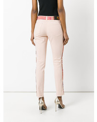 Etro Lateral Strap Cropped Jeans