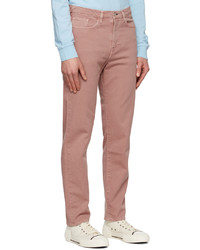 Ps By Paul Smith Pink Tapered Jeans