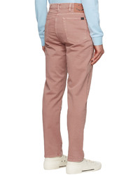 Ps By Paul Smith Pink Tapered Jeans