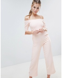 Oh My Love Bardot Tailored Jumpsuit